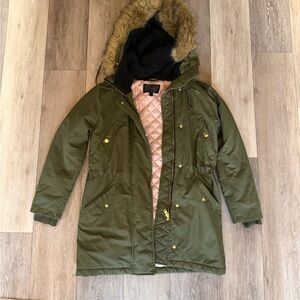 J. Crew Women’s Parka Winter Jacket Size Extra Small